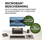 Tapis de souris avec repose-poignet Fellowes Breyta XL gris