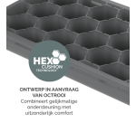 Tapis de souris avec repose-poignet Fellowes Breyta XL gris