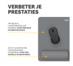 Tapis de souris avec repose-poignet Fellowes Breyta XL gris