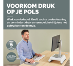 Repose-poignets clavier Fellowes Breyta gris