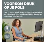 Polssteun Fellowes Breyta compact blauw