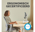 Tapis de souris avec repose-poignet Fellowes Breyta sauge