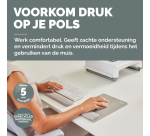 Tapis de souris avec repose-poignet Fellowes Breyta XL sable