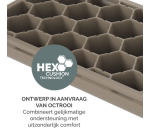 Tapis de souris avec repose-poignet Fellowes Breyta XL sable