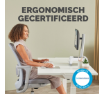 Tapis de souris avec repose-poignet Fellowes Breyta XL sable