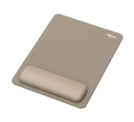 Tapis de souris avec repose-poignet Fellowes Breyta XL sable