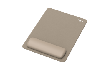 Fellowes Breyta XL Sand Mauspad mit Handgelenkstütze