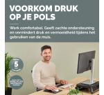 Polssteun Fellowes Breyta compact zwart