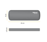 Repose-poignet paume Fellowes Breyta gris