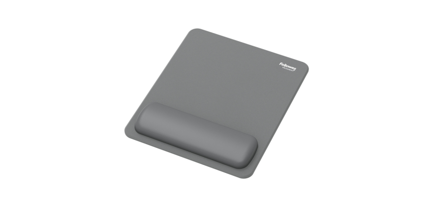 Tapis de souris avec repose-poignet Fellowes Breyta gris