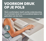 Repose-poignet paume Fellowes Breyta sable