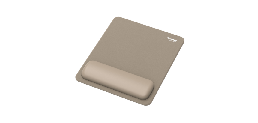 Tapis de souris avec repose-poignet Fellowes Breyta sable