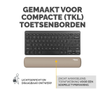 Repose-poignets clavier Fellowes Breyta compact sable