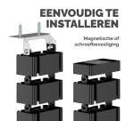 Organisateur de câbles Fellowes noir