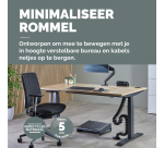 Organisateur de câbles Fellowes noir