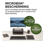 Tapis de souris avec repose-poignet Fellowes Breyta XL noir