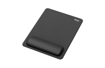 Fellowes Breyta XL schwarze Mauspad mit Handgelenkauflage