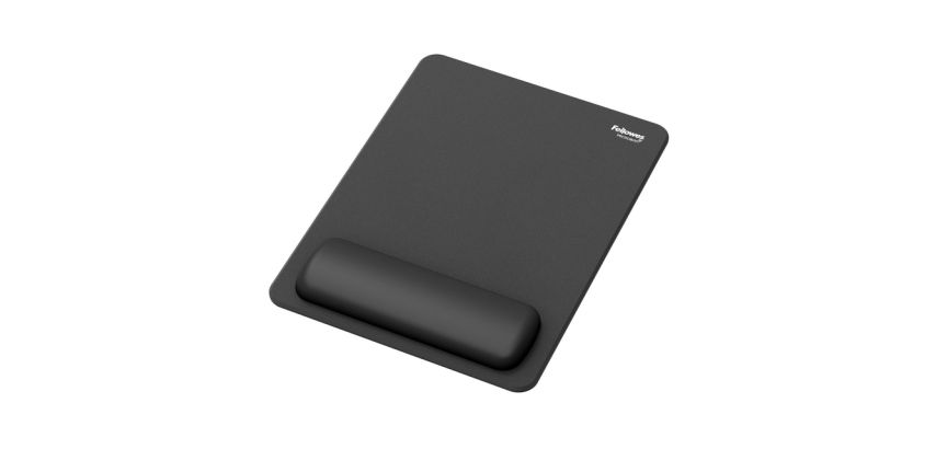 Muismat met polssteun Fellowes Breyta XL zwart