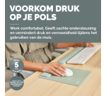 Fellowes Breyta XL sage mouse pad with wrist rest