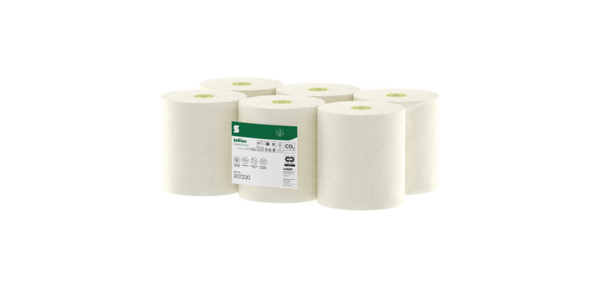 Handdoekrol Satino SYS1 GreenGrow 2-laags 6x175m naturel 307230