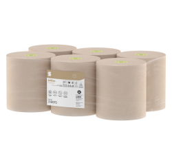Handdoekrol Satino SYS1 PureSoft 2-laags 6x175m naturel 318970