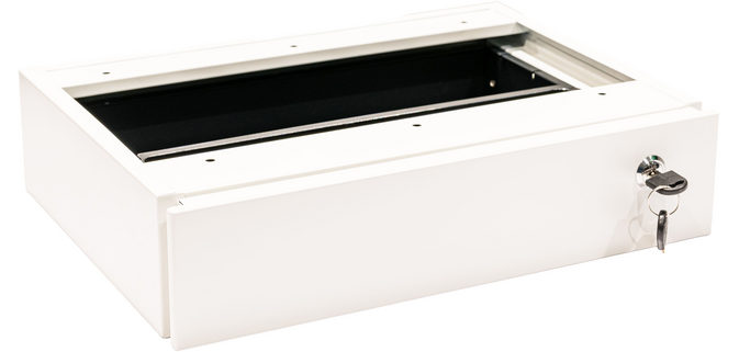 Persoonlijke lade Euroseats 295x390x90mm wit