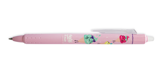 PILOT FriXion Clicker Tintenroller Pool Party Medium Hellrosa