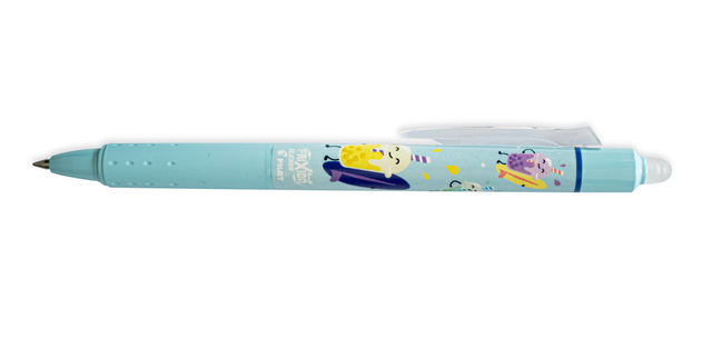 PILOT FriXion Clicker Tintenroller Pool Party Medium Hellblau