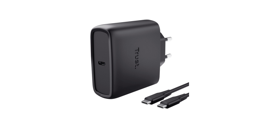 Trust Maxo 65W USB-C GaN Charger Black