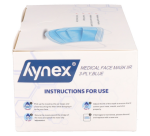 Mondmasker Hynex IIR 3-laags blauw 50 stuks