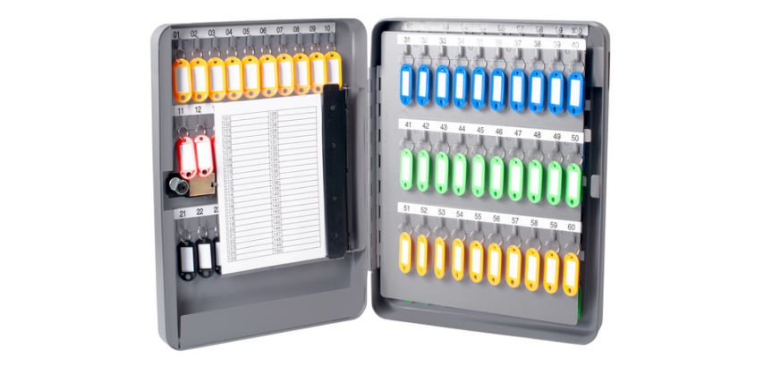 Pavo Basic Key Cabinet with Combination Lock 130 Hooks 370x280x80mm