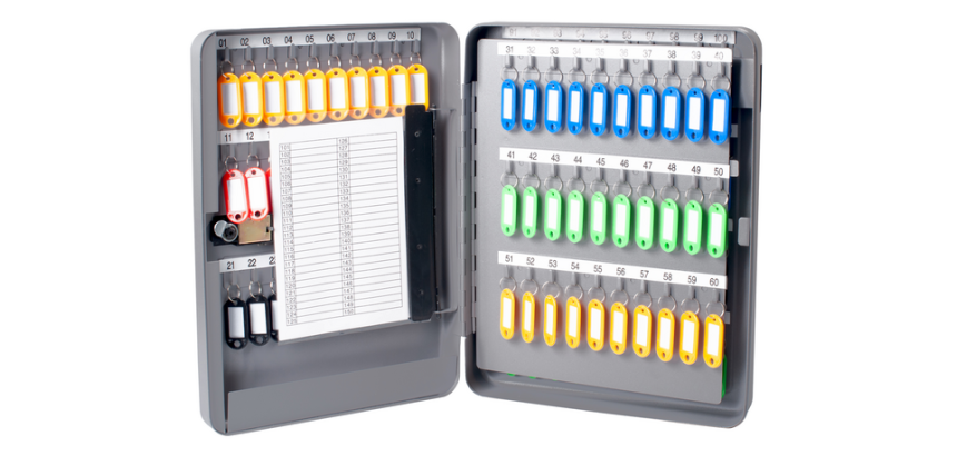 Pavo Basic Key Cabinet with Combination Lock 130 Hooks 370x280x80mm