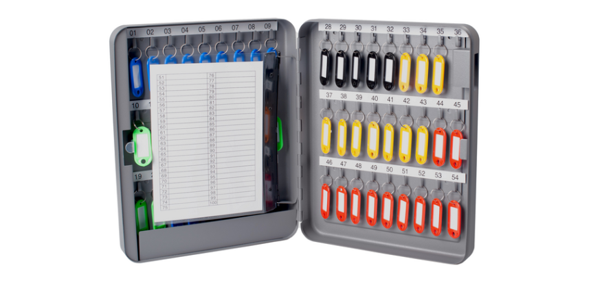 Pavo Basic Key Cabinet Combination Lock 54 Hooks 300x240x60mm