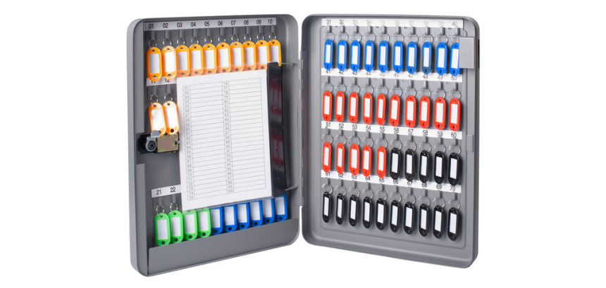 Pavo Basic Combination Key Cabinet with 75 Hooks 370x280x60mm