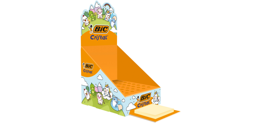 BIC Cristal empty pen animal figures