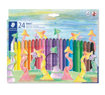 Waxpotlood Staedtler Norix twister set à 24 kleuren