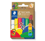 Pâte à modeler Staedtler Noris Jumbo set 6 couleurs