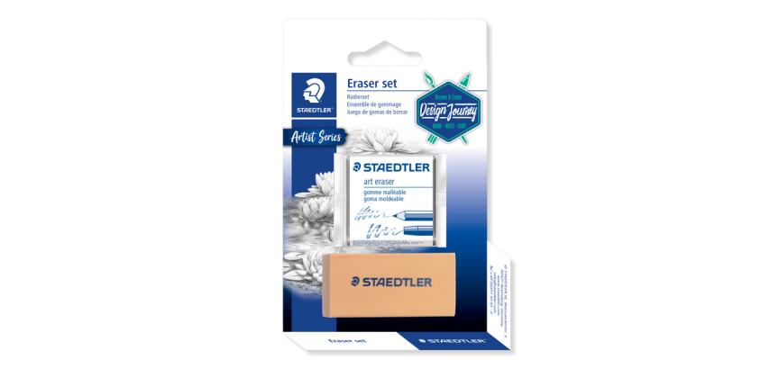 Gomme Staedtler Design Journey set 2 pièces