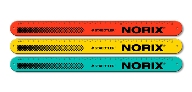 Staedtler Norix Flexible Ruler 30cm Assorted