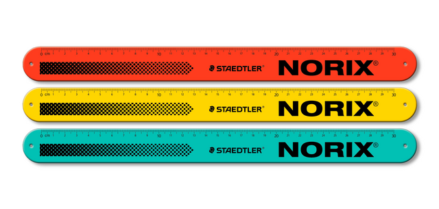 Staedtler Norix Flexibles Lineal 30cm sortiert