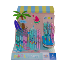 Rollerpen PILOT friXion Pool Party medium assorti display à 48 stuks