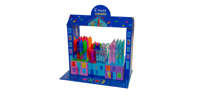 PILOT FriXion Roller Concept Pool Party & Friends Medium assorted display 96 pieces