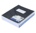 Cahier Kangaro A5 ligné 160 pages 60g noir lot 10 pièces
