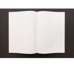 Cahier Kangaro A4 carreau 10mm 160 pages 60g noir lot 5 pièces
