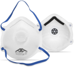 Active Gear dust mask with valve, 10 pieces