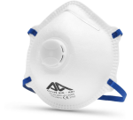 Active Gear dust mask with valve, 10 pieces