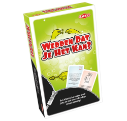 Spel Tactic Wedden dat je het kan?