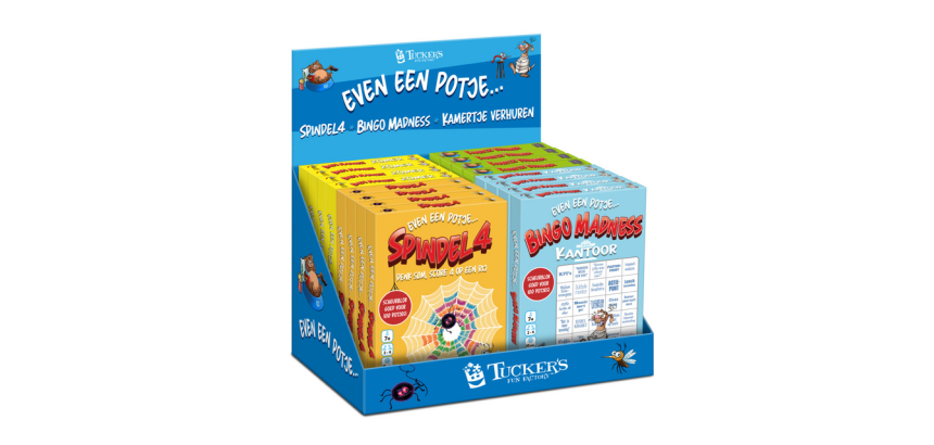Assortment of games Even een potje 16 assorted pieces