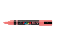 Paintmarker Uni POSCA PC-5BR brushpunt medium koraal
