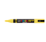 Marqueur peinture Uni POSCA PC-5BR pointe pinceau Medium jaune